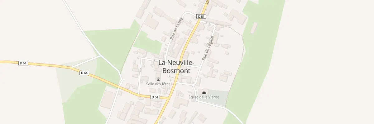 Plan du 10 Gr Grande Rue à La Neuville-Bosmont