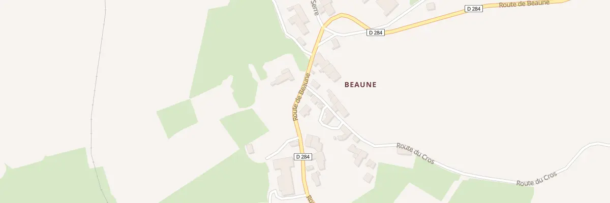 Plan du 5072 Beaune à Saint-Étienne-du-Vigan