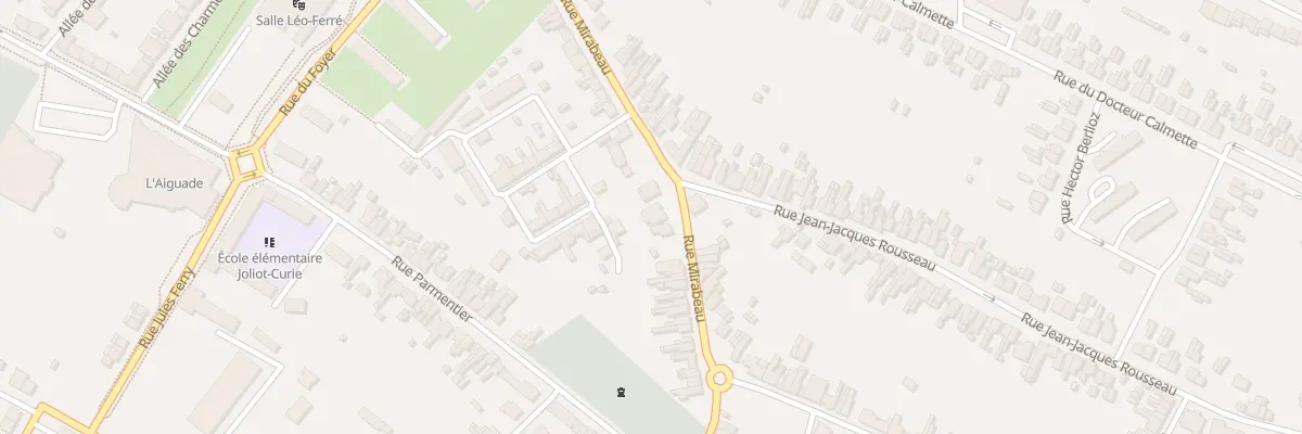 Plan du 51 Rue Mirabeau à Aulnoye-Aymeries