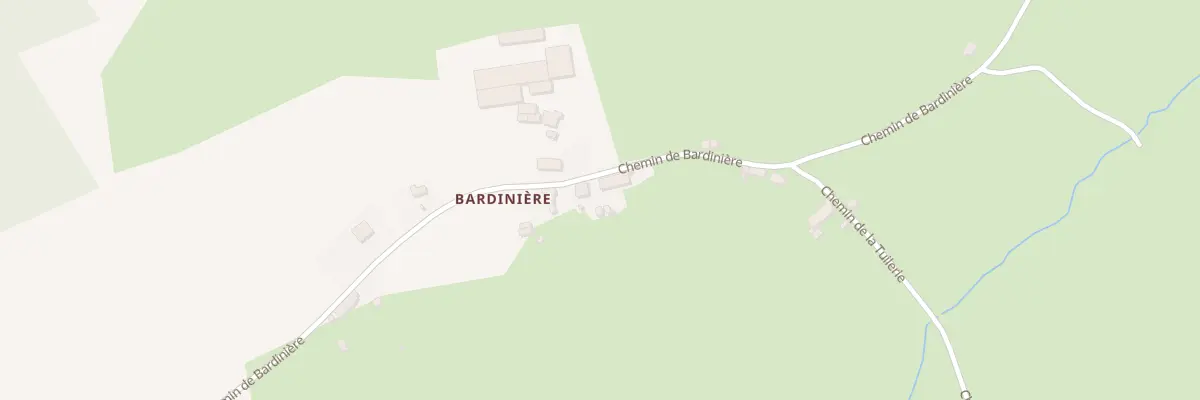 Plan du 10 Che de Bardinière à Lenax