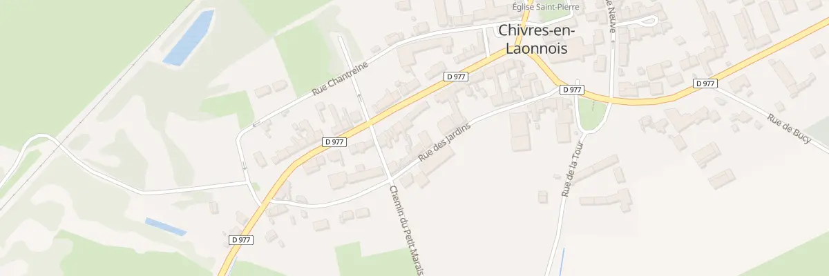 Plan du 15 Grande Rue à Chivres-en-Laonnois