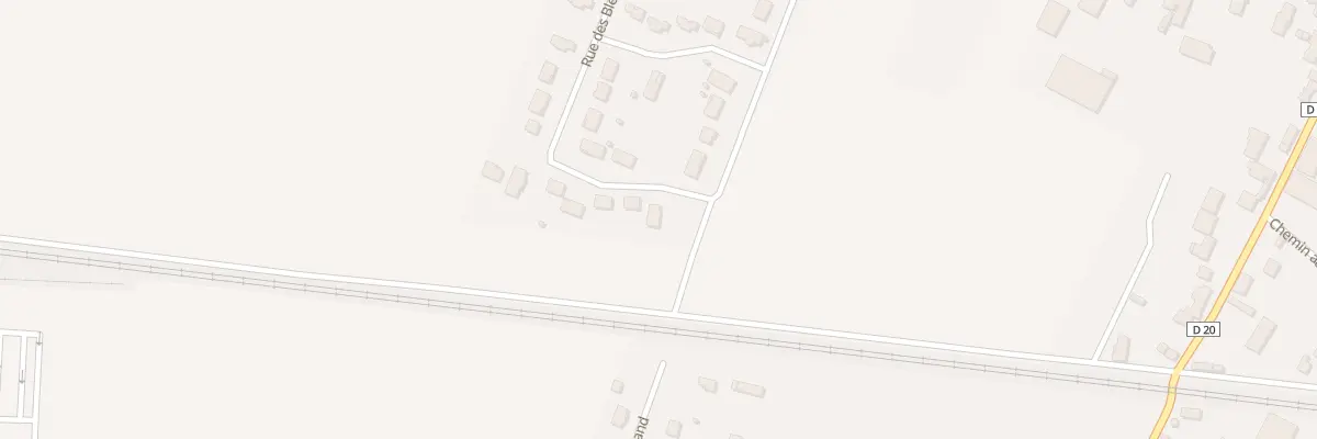Plan du 4 Rue des Bleuets à Châtres
