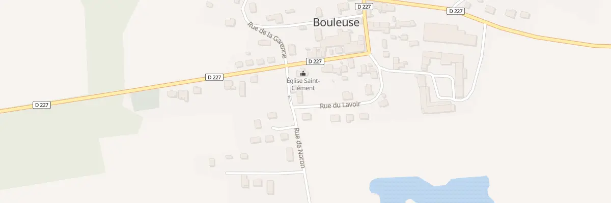 Plan du 3 Rue de Noron à Bouleuse