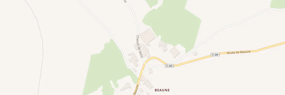 Plan du 5085 Beaune à Saint-Étienne-du-Vigan