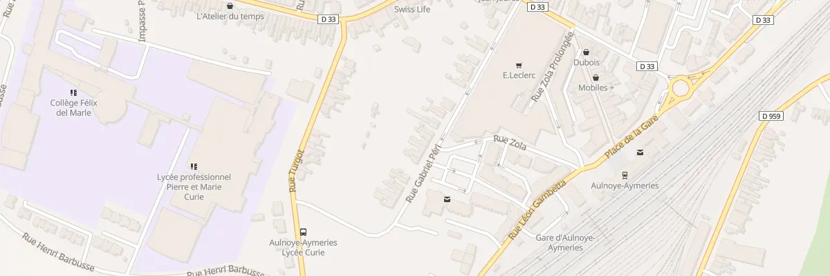 Plan du 32 Rue Gabriel Péri à Aulnoye-Aymeries