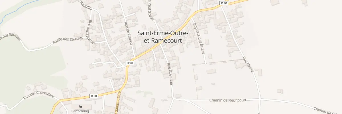 Plan du 5 Rue Guyenne à Saint-Erme-Outre-et-Ramecourt