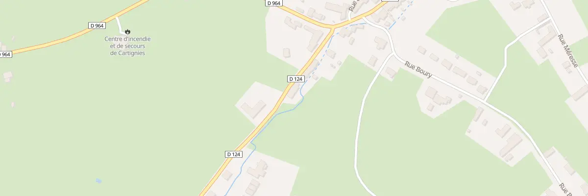 Plan du 105 Rte de Beaurepaire à Cartignies