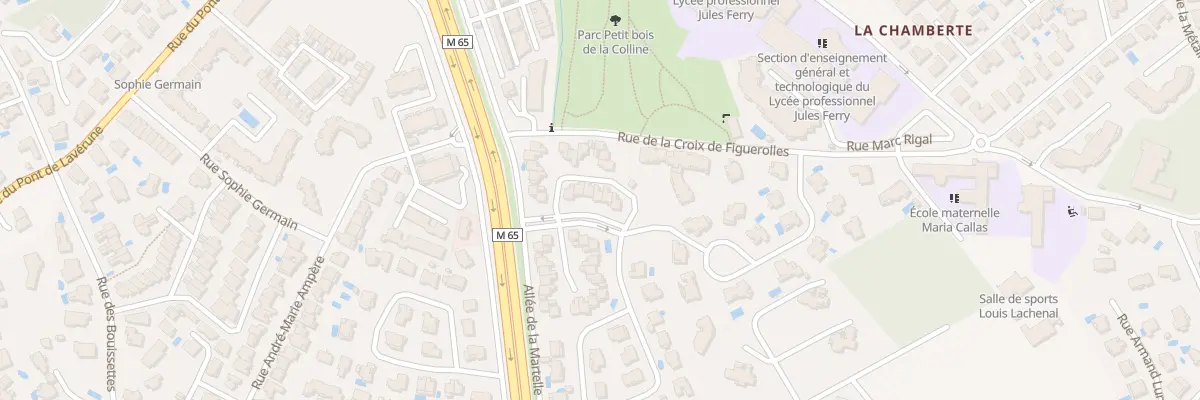 Plan du 5 Rue du Petit Bois à Montpellier