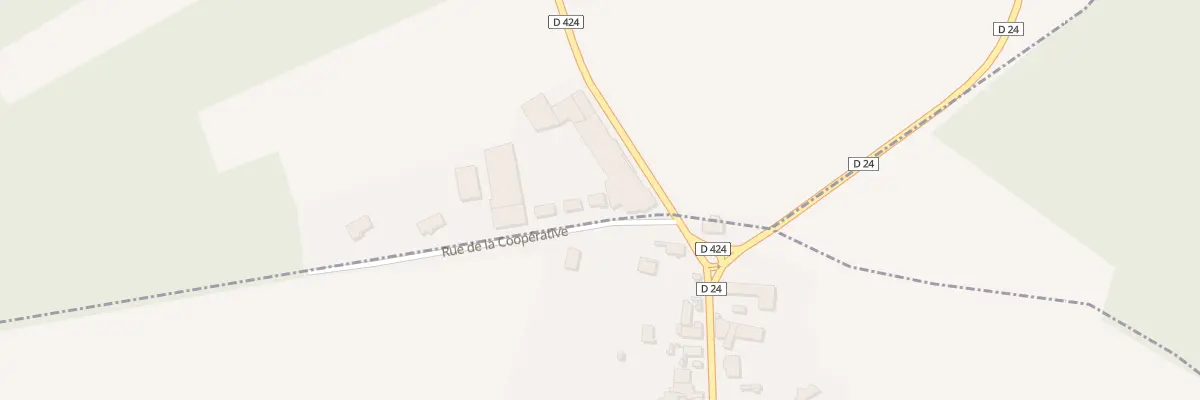 Plan du 4 Rue de la Cooperative à Champlat-et-Boujacourt