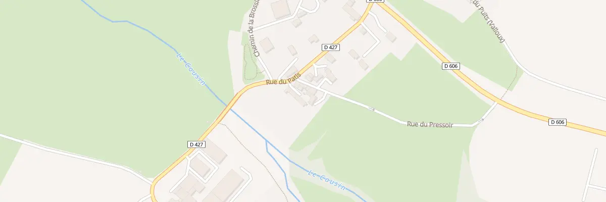 Plan du 6 Rue du Pâtis (valloux) à Vault-de-Lugny