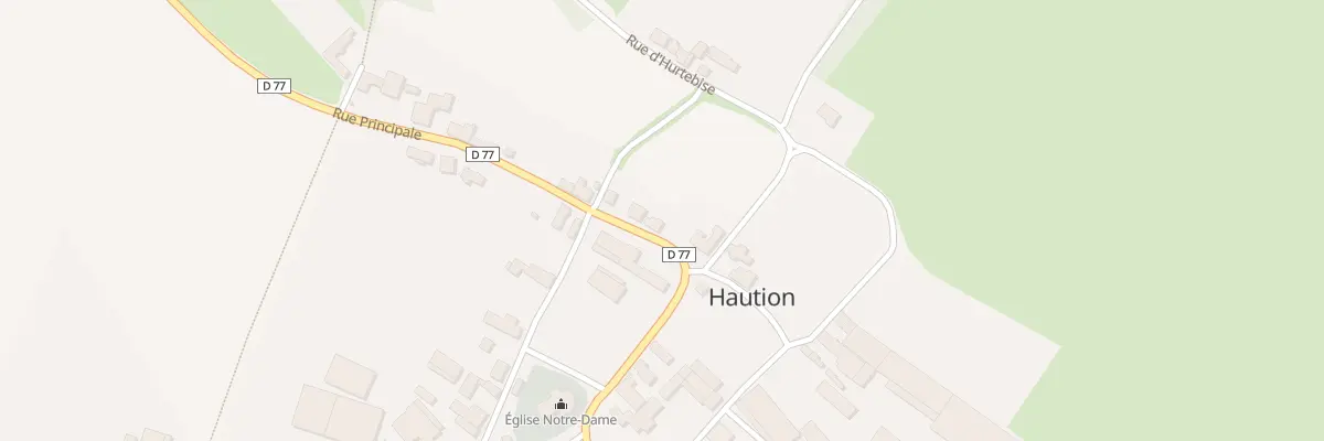 Plan du 10 Rue Principale à Haution