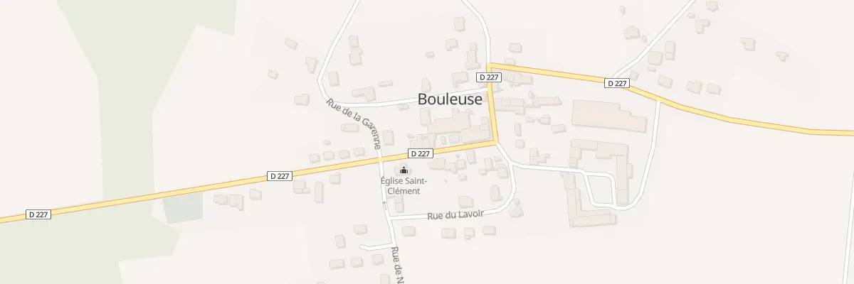Plan du 6 Rue du Tardenois à Bouleuse