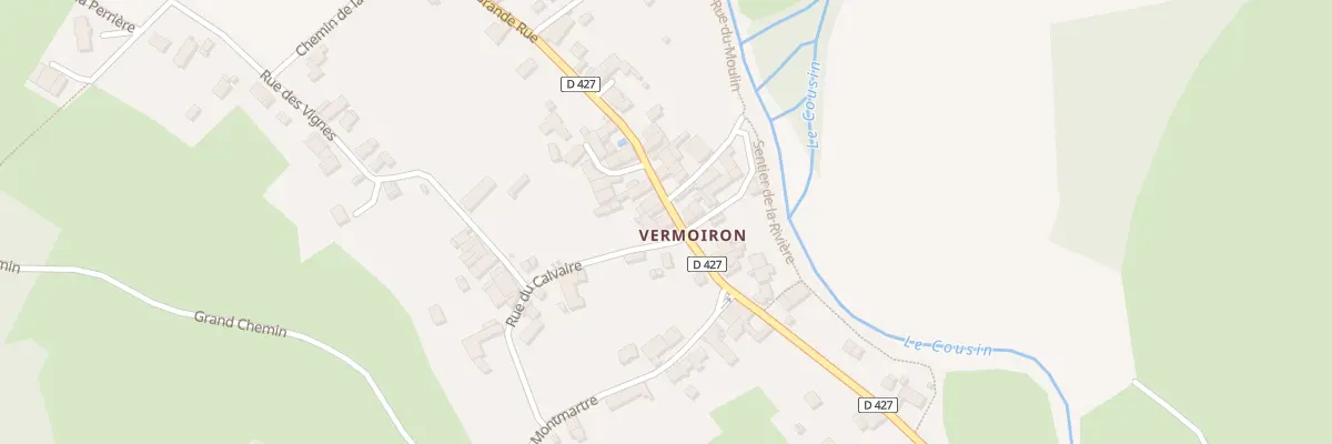 Plan du 19 Gr Grande Rue (Vermoiron) à Vault-de-Lugny