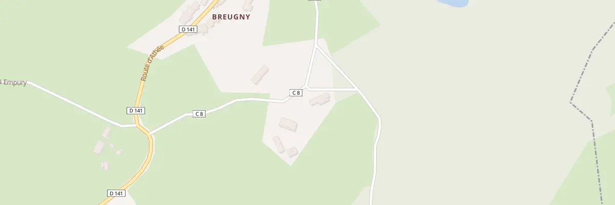 Plan du 4 Rue du Bois de la Cour à Empury