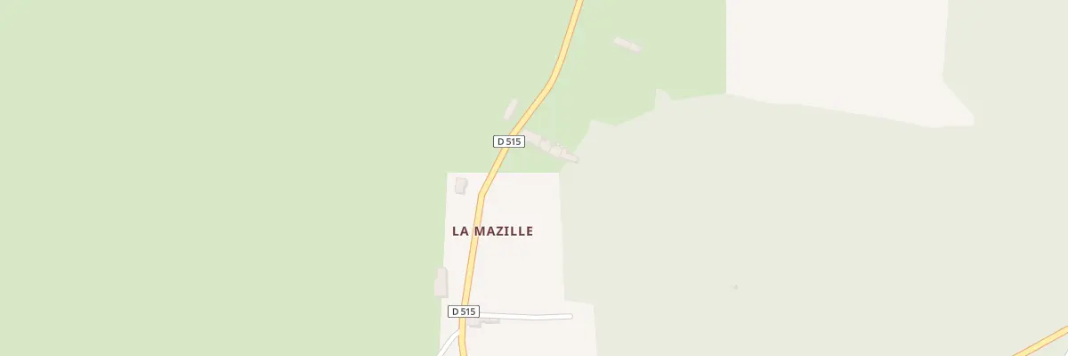 Plan du 21 La Mazille à Lanty