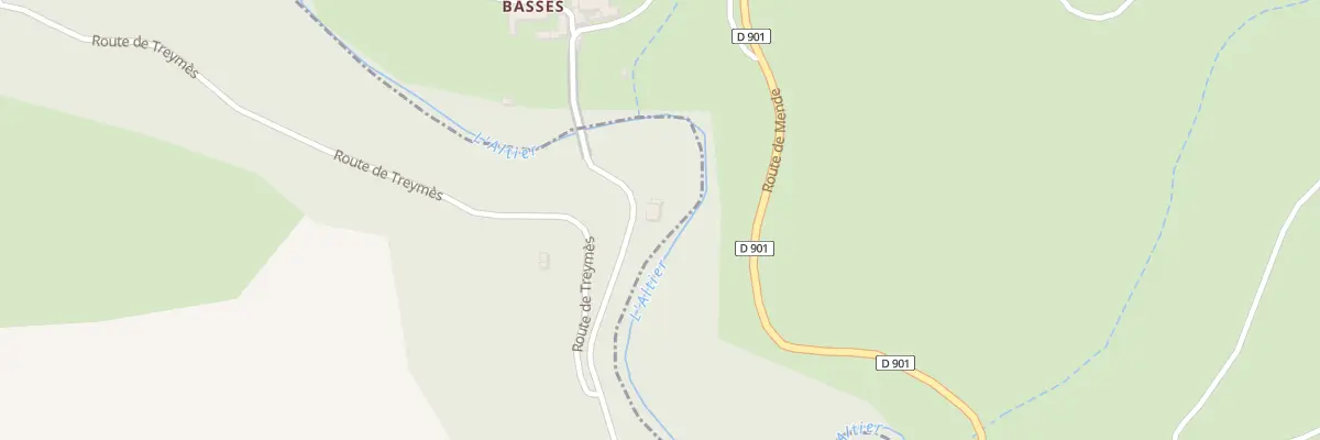 Plan du 5274 Villes Basses à Cubières