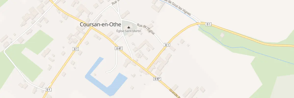 Plan du 4 Pl E Rambourgt à Coursan-en-Othe