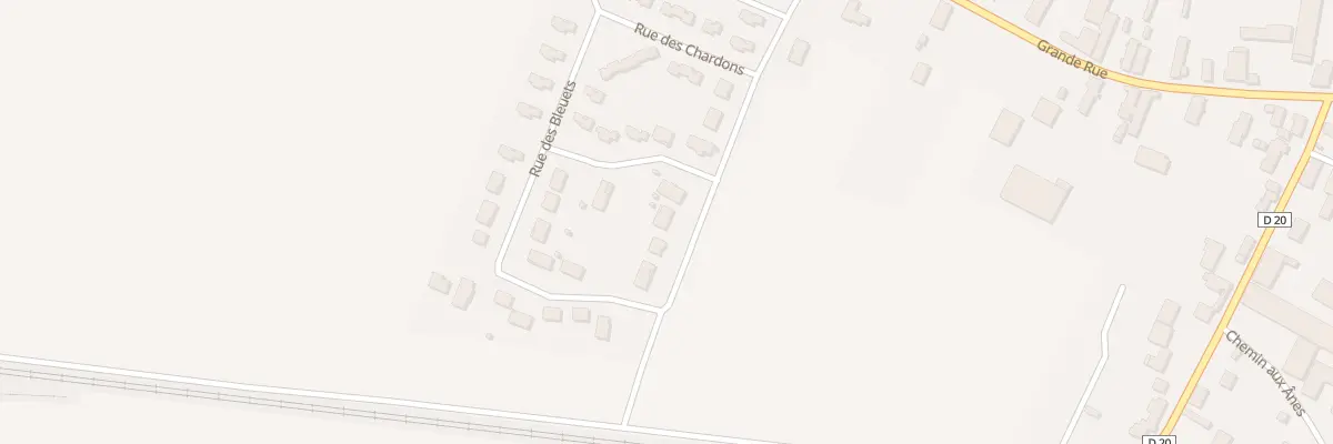 Plan du 9 Rue du Champ Potet à Châtres