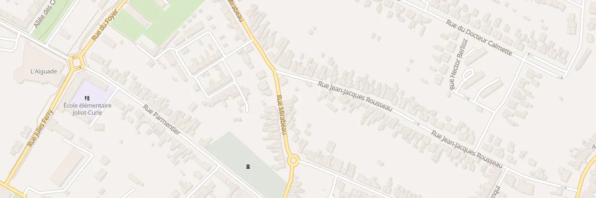 Plan du 48 Rue Mirabeau à Aulnoye-Aymeries