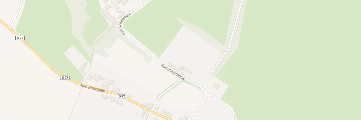 Plan du 6 Rue de Hurtebise à Haution
