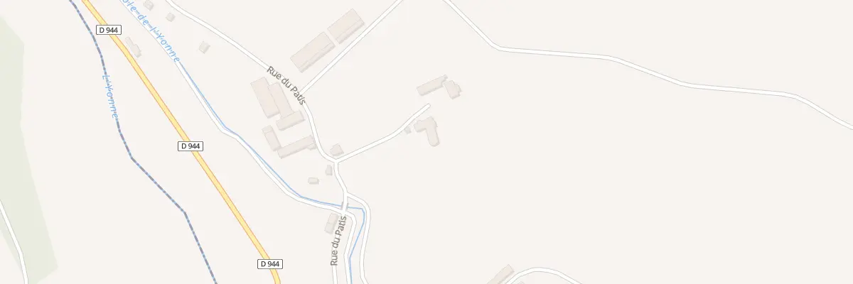 Plan du 3 Rue des Patis à Mhère
