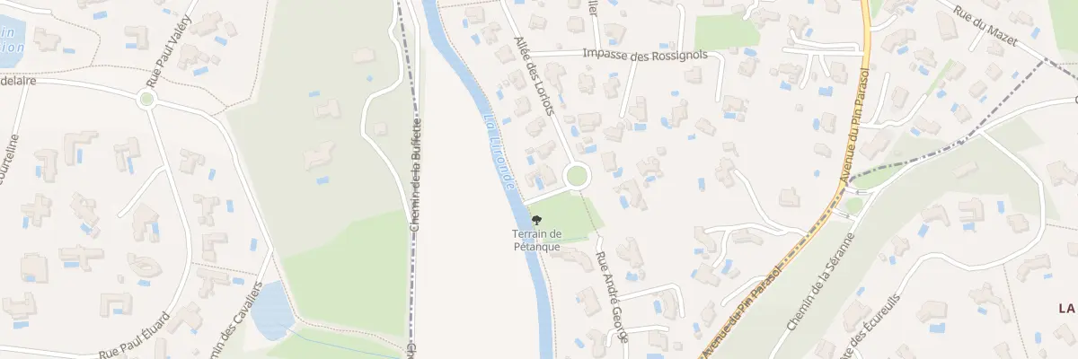 Plan du 205 All des Loriots à Saint-Clément-de-Rivière