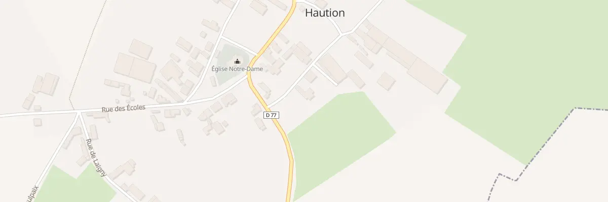 Plan du 1 Imp de la Fontaine à Haution