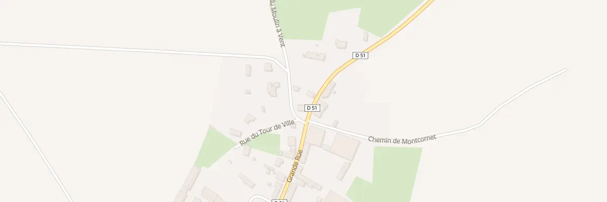 Plan du 35 Gr Grande Rue à La Neuville-Bosmont