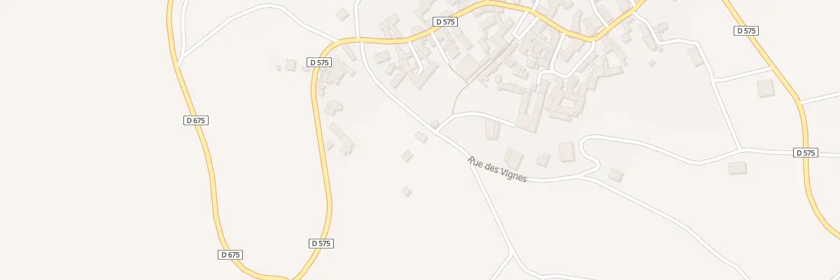 Plan du 2 Rue des Vignes à Pévy