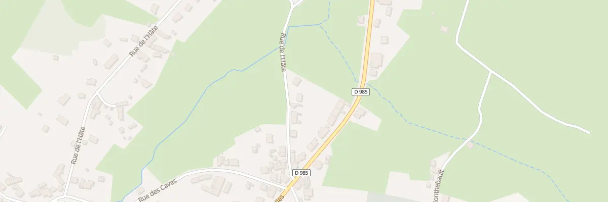 Plan du 12B Rue de l’Hâte à Saint-Honoré-les-Bains