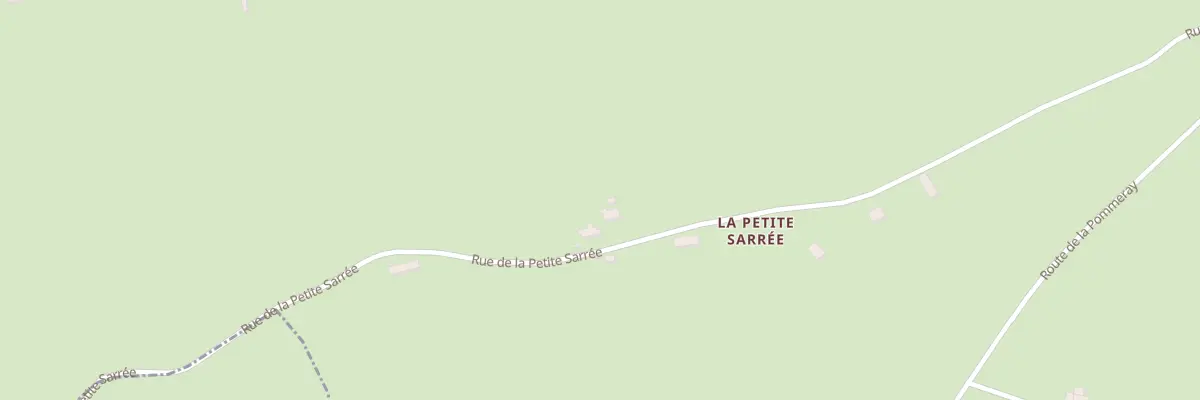 Plan du 58 La Sarree à Savigny-Poil-Fol