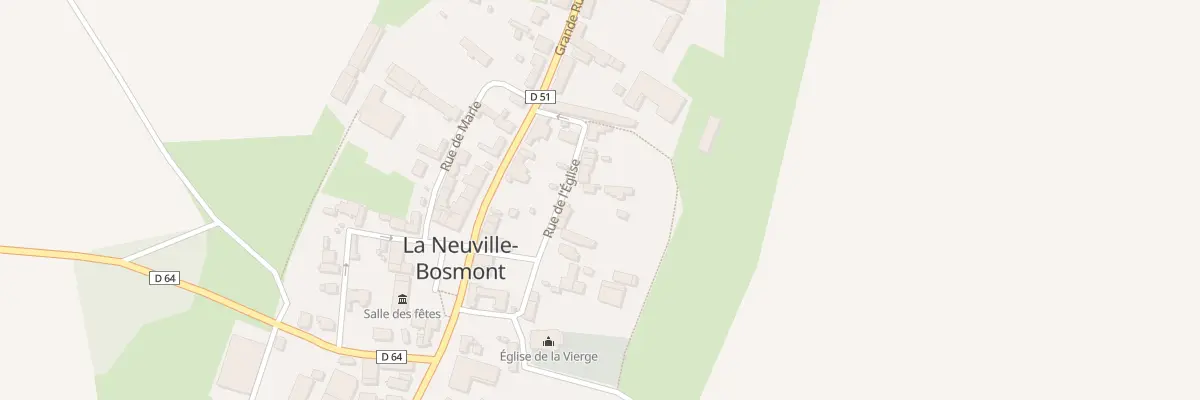 Plan du 12 Rue de l’Eglise à La Neuville-Bosmont