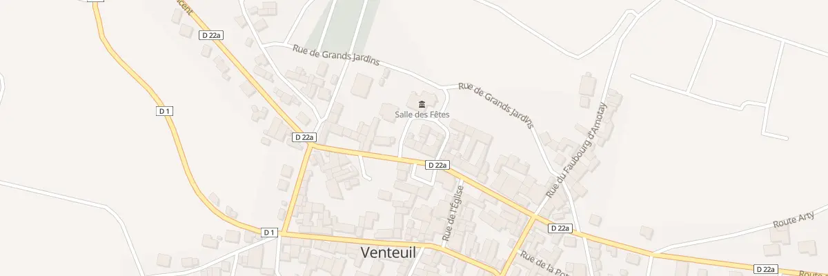 Plan du 17 Rue du Chateau à Venteuil