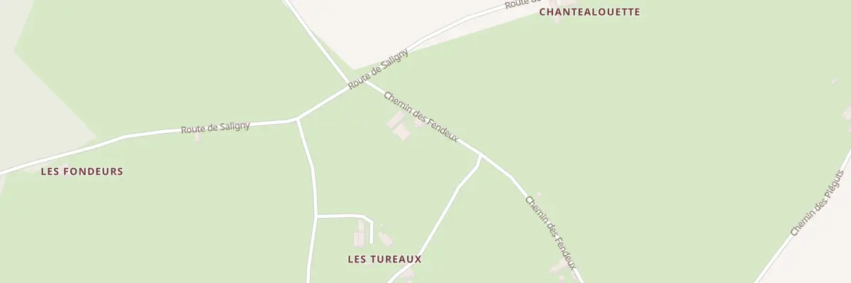 Plan du 5027 Les Turaux à Coulanges