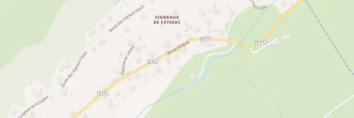 Plan du 5132 Vigneaux de Ceyssac à Ceyssac