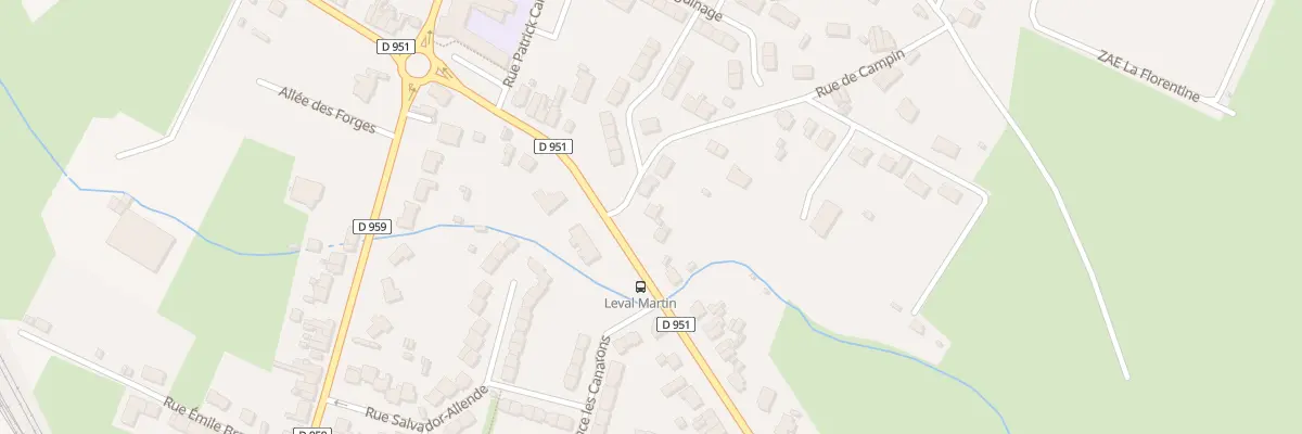 Plan du 76 Rue Roger Martin à Leval