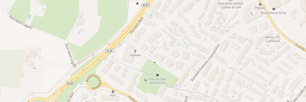 Plan du 439 Rue du Château d’O à Montpellier
