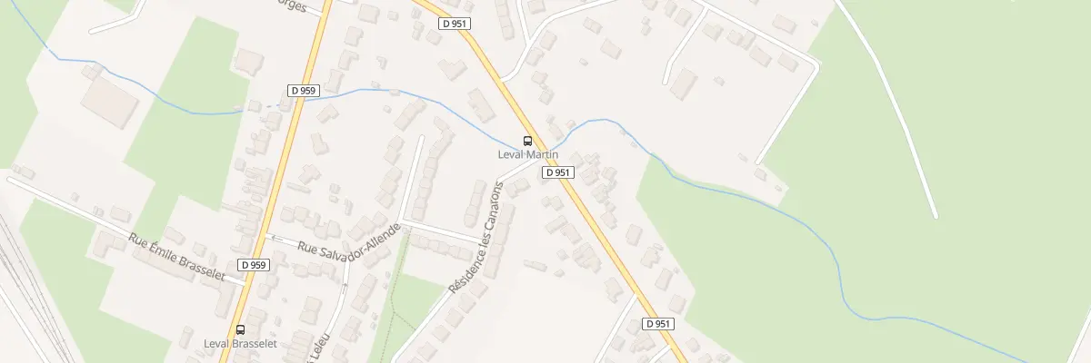 Plan du 49 Rue Roger Martin à Leval