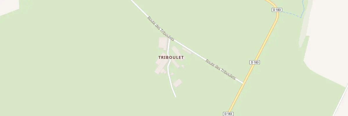 Plan du 92 Triboulet à Saint-Seine