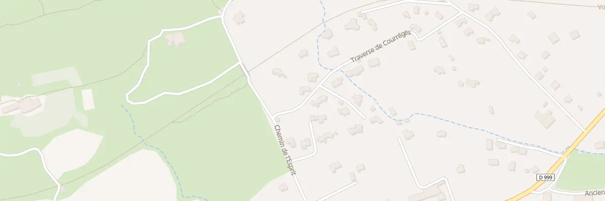 Plan du 9080 Courreges à Saint-Hippolyte-du-Fort