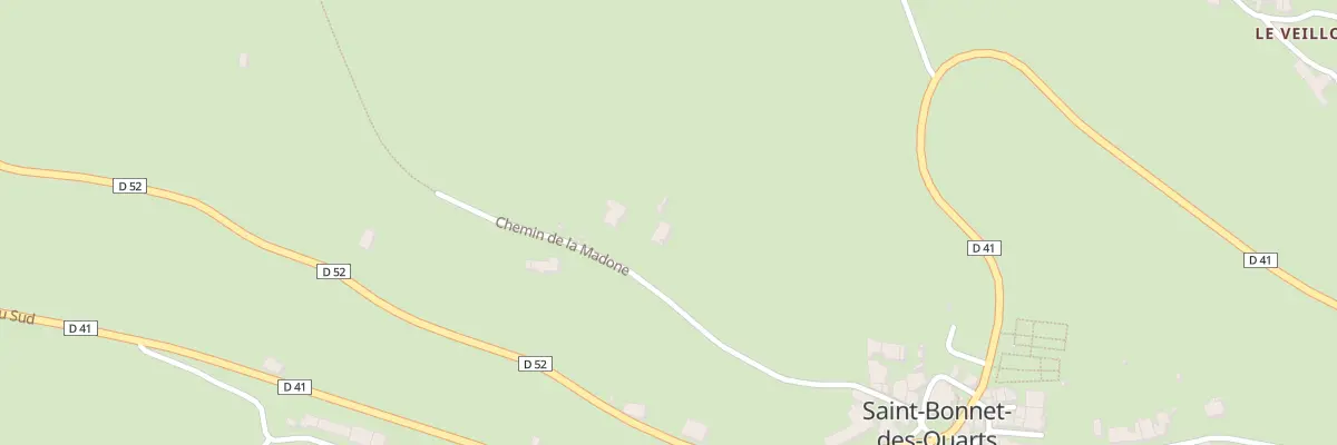 Plan du 218 Che de la Madone à Saint-Bonnet-des-Quarts