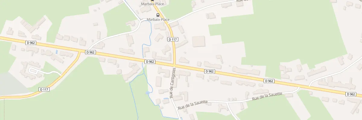 Plan du 60 N Rte Nationale à Marbaix