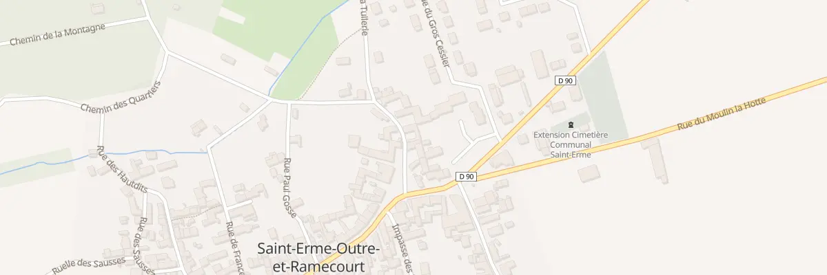 Plan du 8 Rue de la Tuilerie à Saint-Erme-Outre-et-Ramecourt
