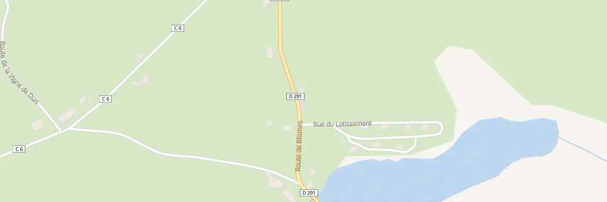Plan du 1116 Rte de Blismes à Dommartin