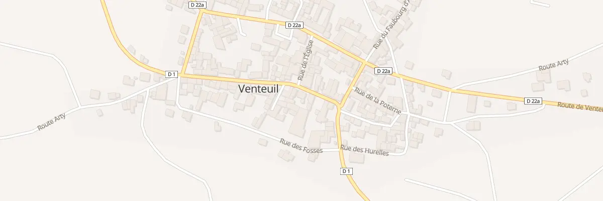 Plan du 15B Rue de Champagne à Venteuil