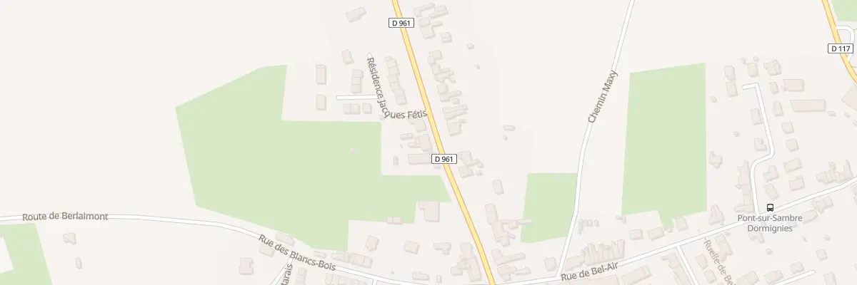 Plan du 35 Rte de Bavay à Pont-sur-Sambre