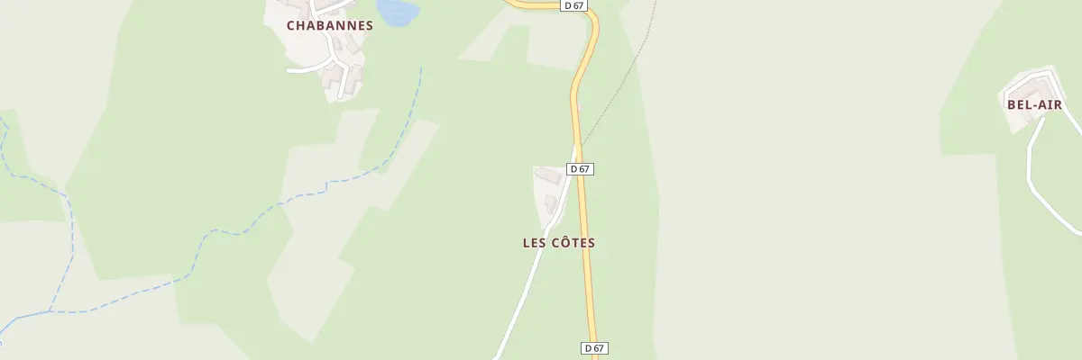 Plan du 5200 Chabannes à Grandrif