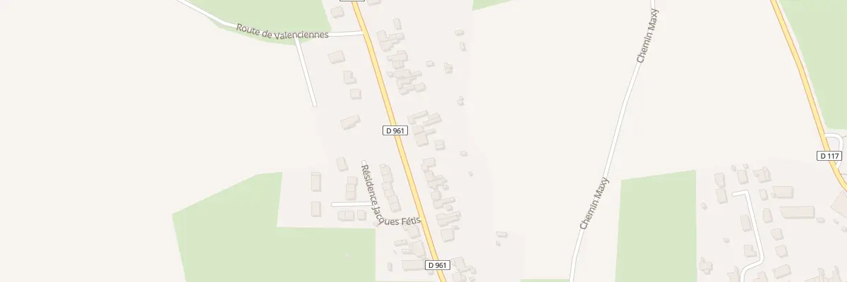 Plan du 54 Rte de Bavay à Pont-sur-Sambre