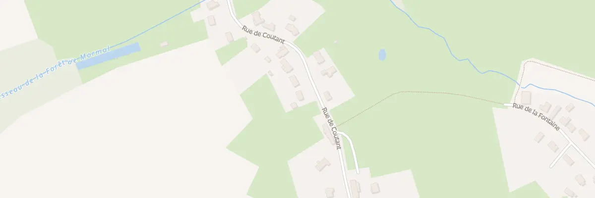 Plan du 11T Rue de Coutant à Hargnies