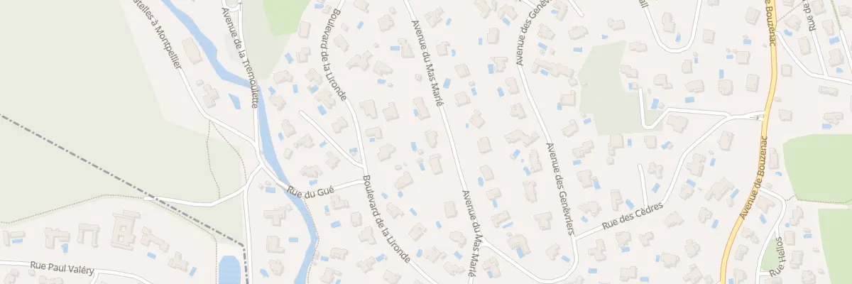 Plan du 256 Av du Mas Marie à Saint-Clément-de-Rivière